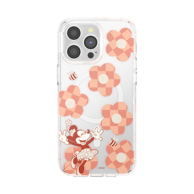 Minnie Checkered Flower — iPhone 15 Pro Max MagSafe Case