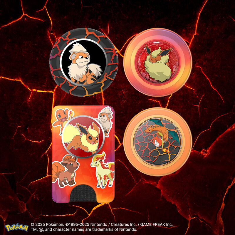 Enamel Stoic Growlithe — MagSafe PopGrip image number 2