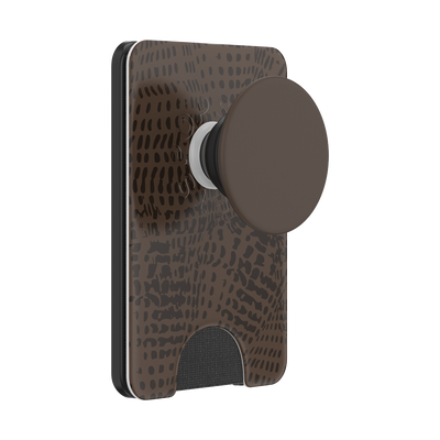 Cocoa Umber Petrified — MagSafe PopWallet+