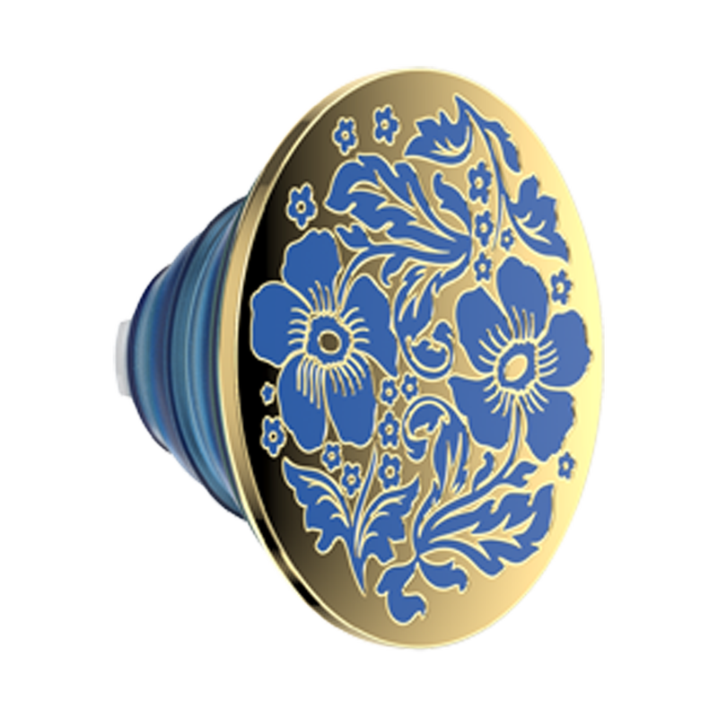 Enamel Lace Blue Vermeer — PopTop