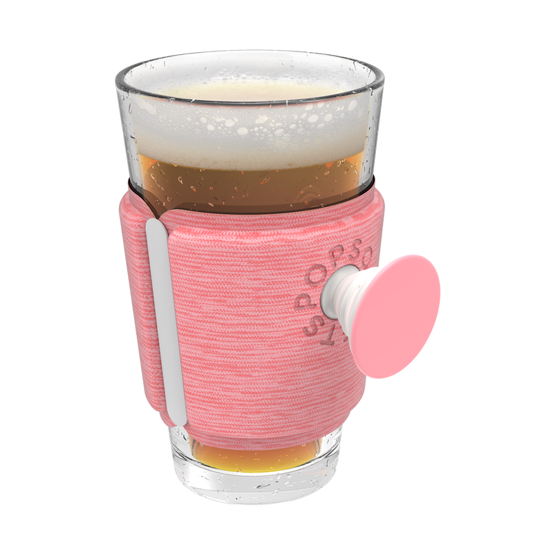 PopThirst Cup Sleeve Macaron Pink Melange image number 7