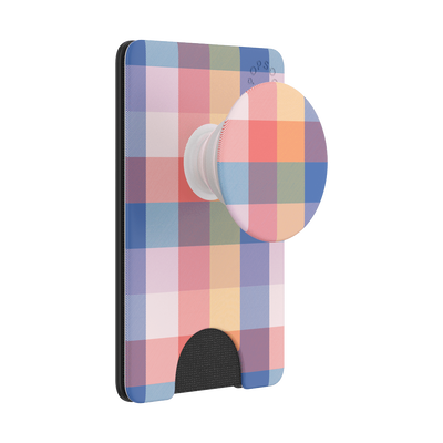 Secondary image for hover PopWallet+ Bright Tropics Plaid