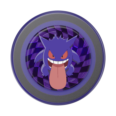Secondary image for hover Pokémon — Glow in the Dark Ghost Gengar PopGrip for MagSafe - Round
