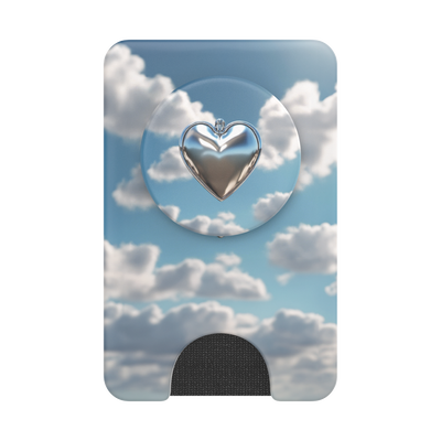 Secondary image for hover Chrome Heart — PopWallet+ for MagSafe