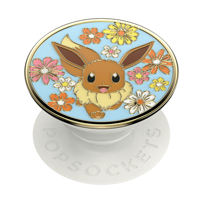 Secondary image for hover Pokémon — Floral Eevee Enamel