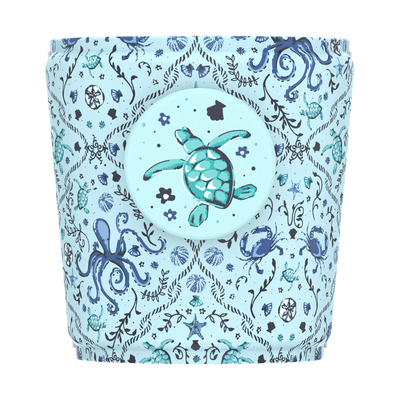 PopThirst Cup Sleeve Mint Sea Life