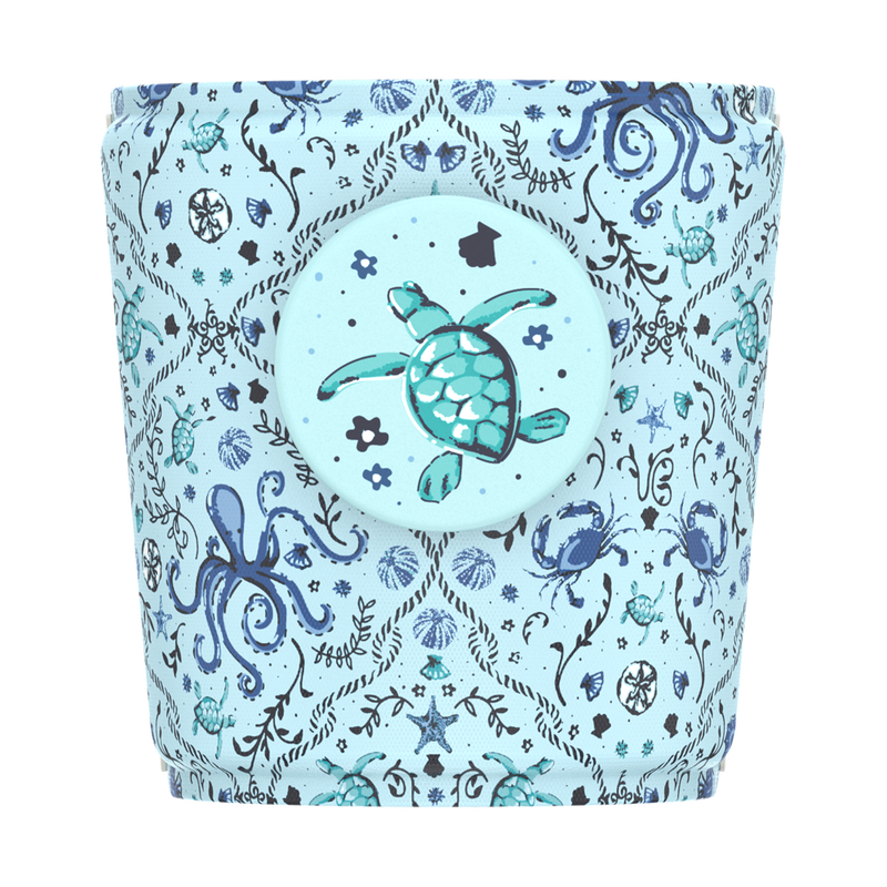 PopThirst Cup Sleeve Mint Sea Life image number 1