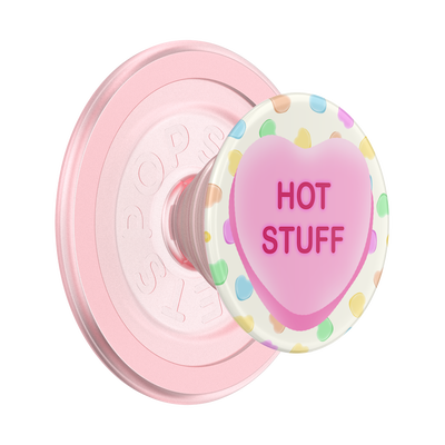 Candy Heart Hot Stuff — PopGrip for MagSafe - Round