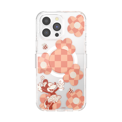 Minnie Checkered Flower — iPhone 14 Pro Max for MagSafe