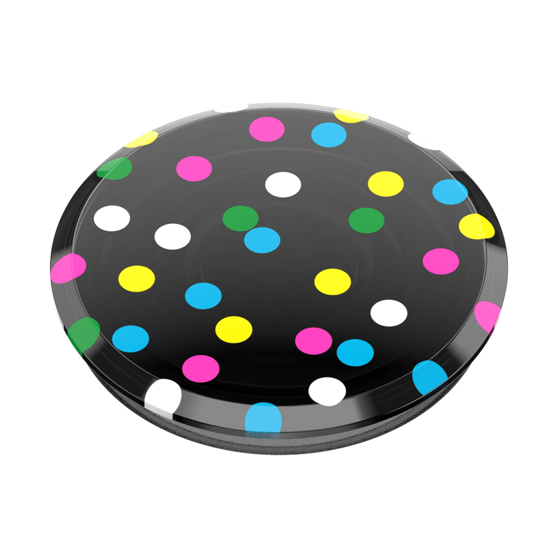Translucent Black Disco Dots image number 3