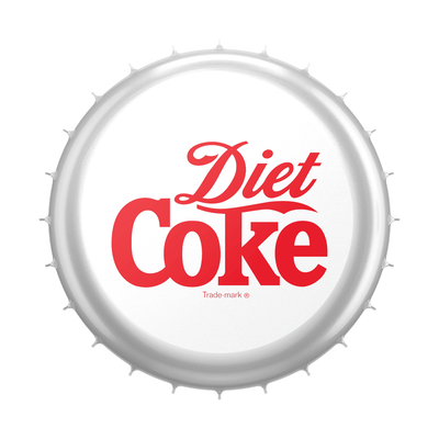 Diet Coke 3D Bottlecap