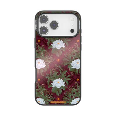 Mirror Lush White Lotus — iPhone 17 Pro Max MagSafe Case