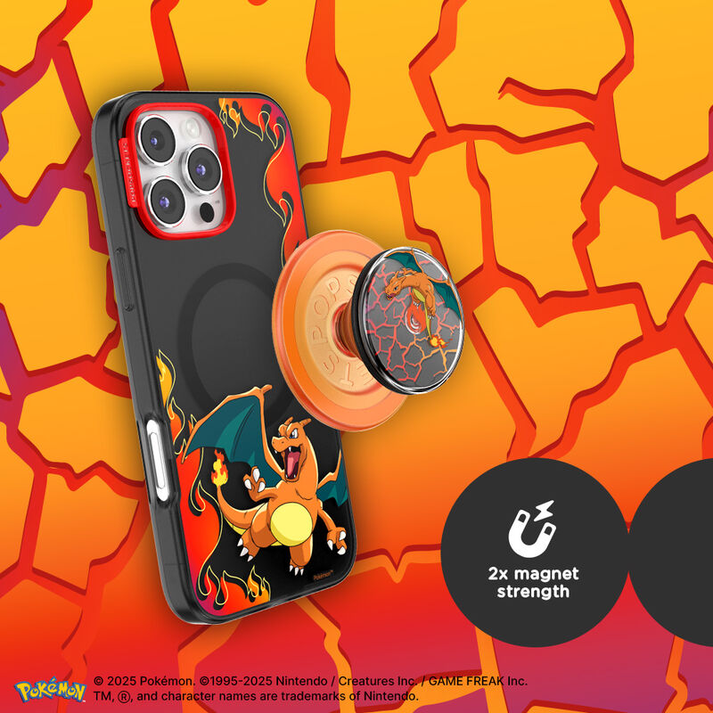 Backspin Charizard in Flight — MagSafe PopGrip image number 2
