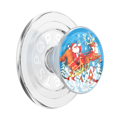 Squishy Santa's Flight — MagSafe PopGrip