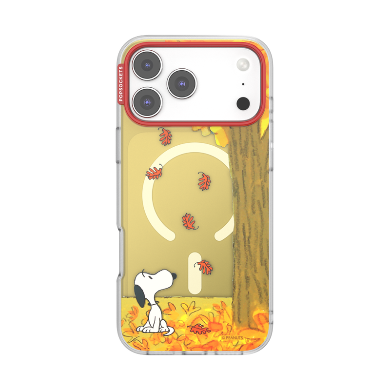 Snoopy in Fall — iPhone 17 Pro Max MagSafe Case image number 3