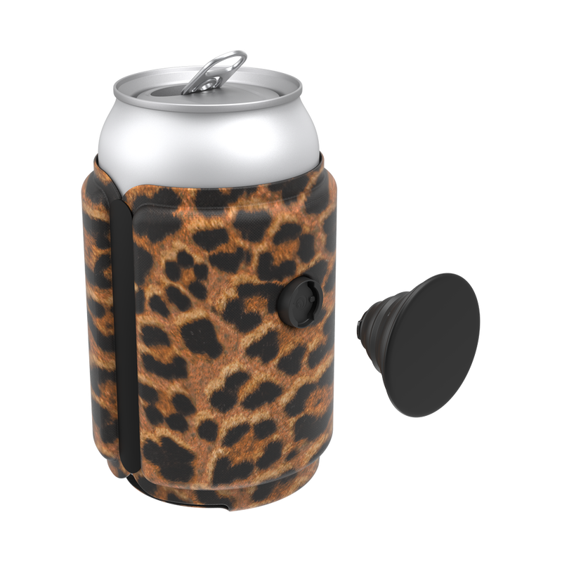 PopThirst Can Holder Leopard Prowl image number 1