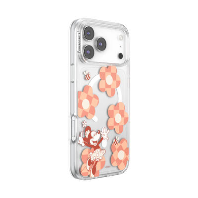 Secondary image for hover Minnie Checkered Flower — iPhone 17 Pro Max MagSafe Case