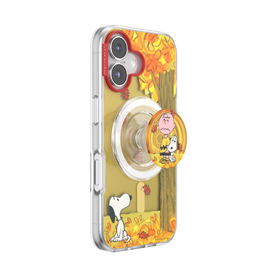 Secondary image for hover Snoopy in Fall — iPhone 16 MagSafe Case
