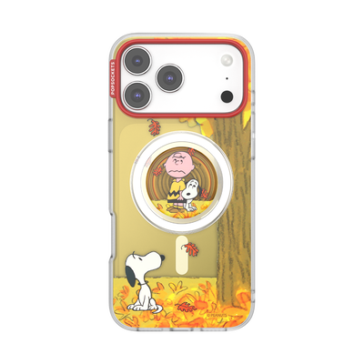 Snoopy in Fall — iPhone 17 Pro Max MagSafe Case