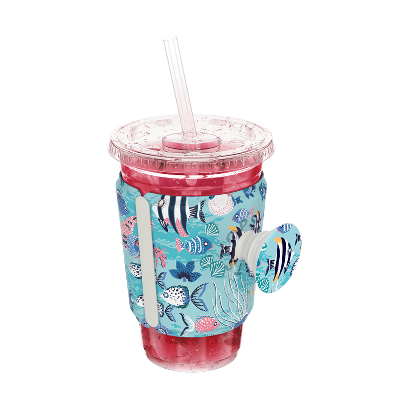 PopThirst Cup Sleeve Lagoon Fish image number 13