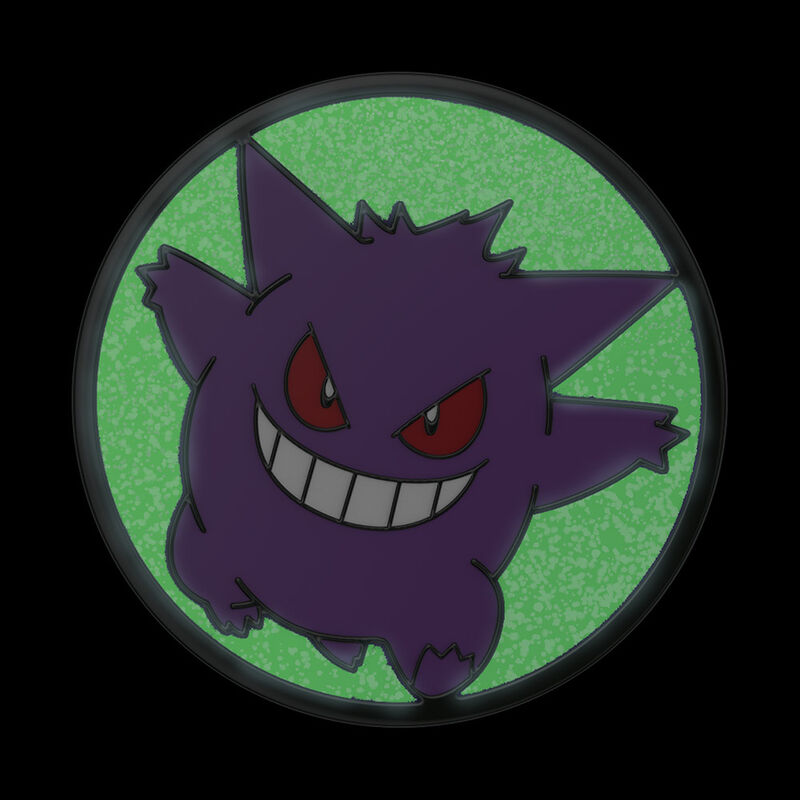 Pokémon — Enamel Glow-in-the-dark Gengar image number 1