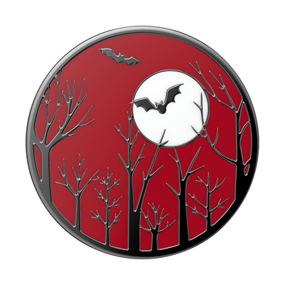 Enamel Blood Moon