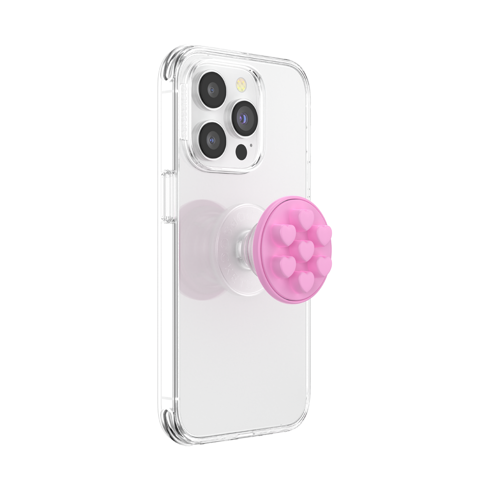PopSocket Cœur Vert Minimaliste - Support Adhésif Pour Téléphone, Échangeable (Non Compatible Charge Sans Fil) - 4