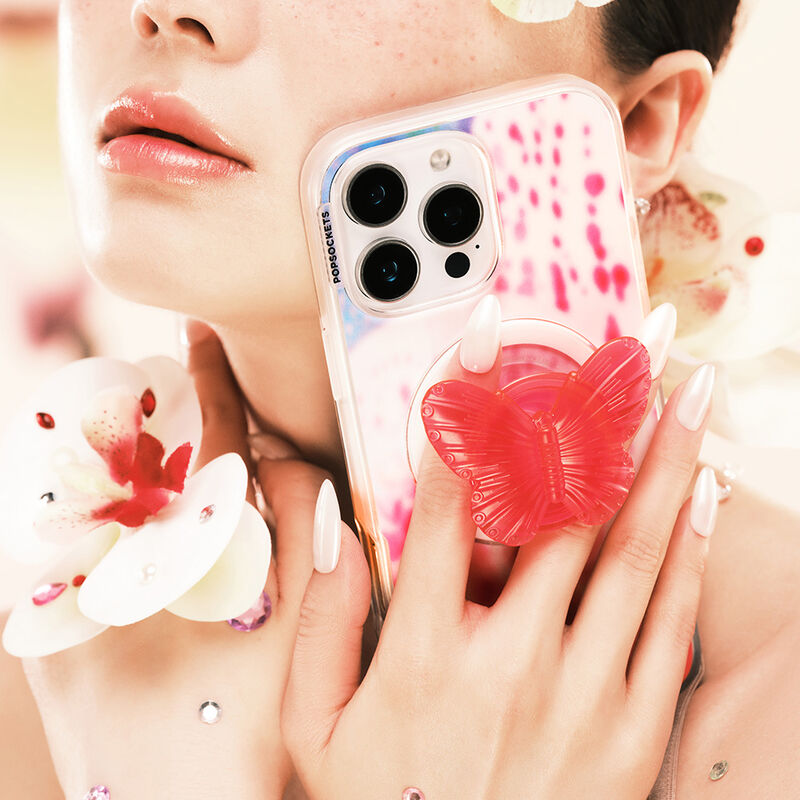 Molded Butterfly Magenta — MagSafe PopGrip image number 4