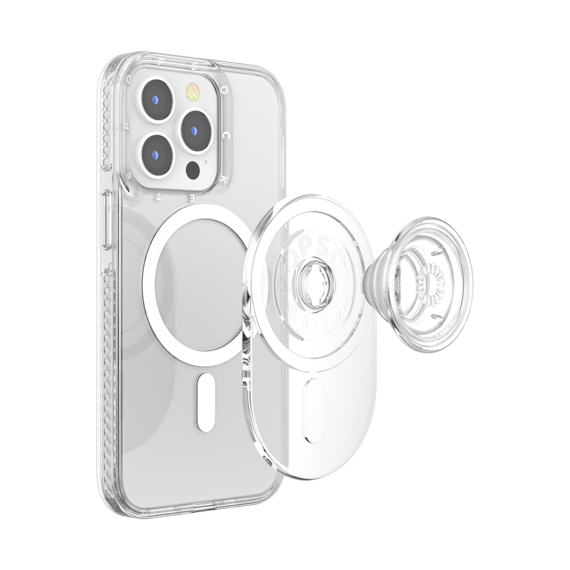 PopSockets Translucent Phone Grip with Expanding Kickstand, PopSockets for  Phone, Translucent PopGrip - Clear
