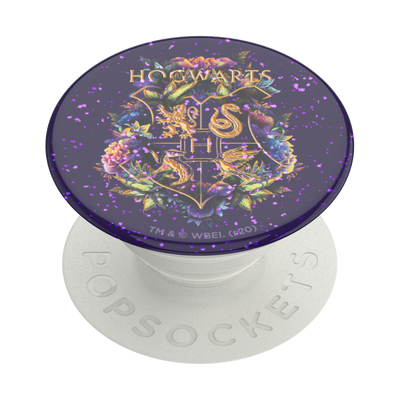 Secondary image for hover Harry Potter- Glitter Hogwarts Floral