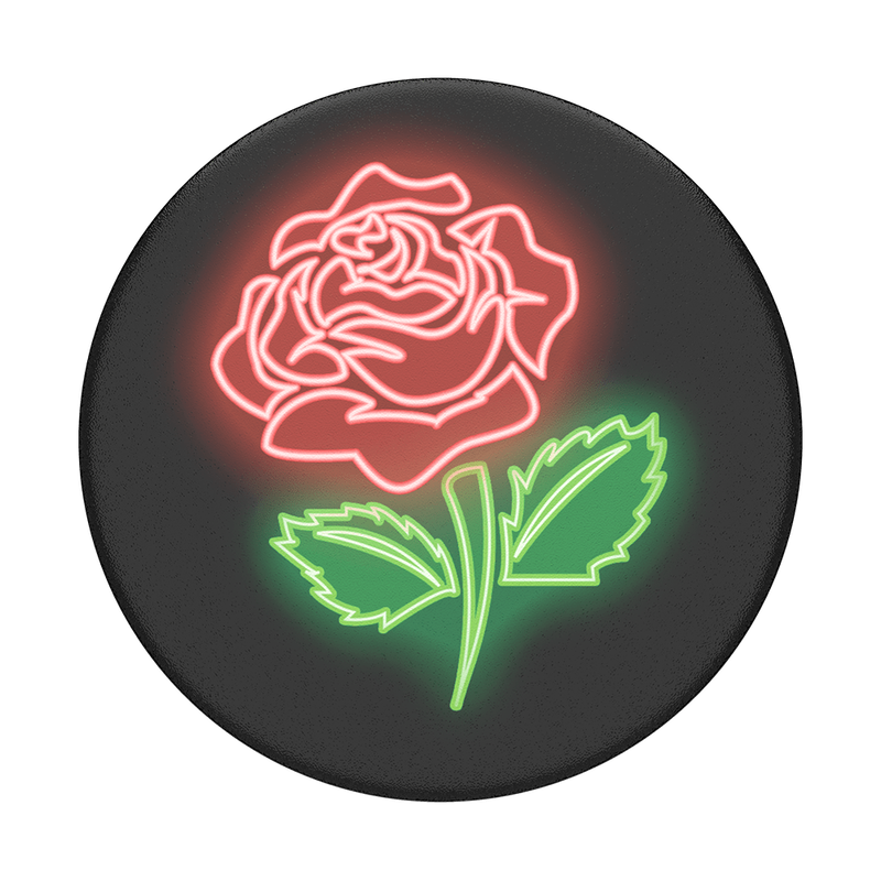Neon Rose PopGrip  PopSockets® Official