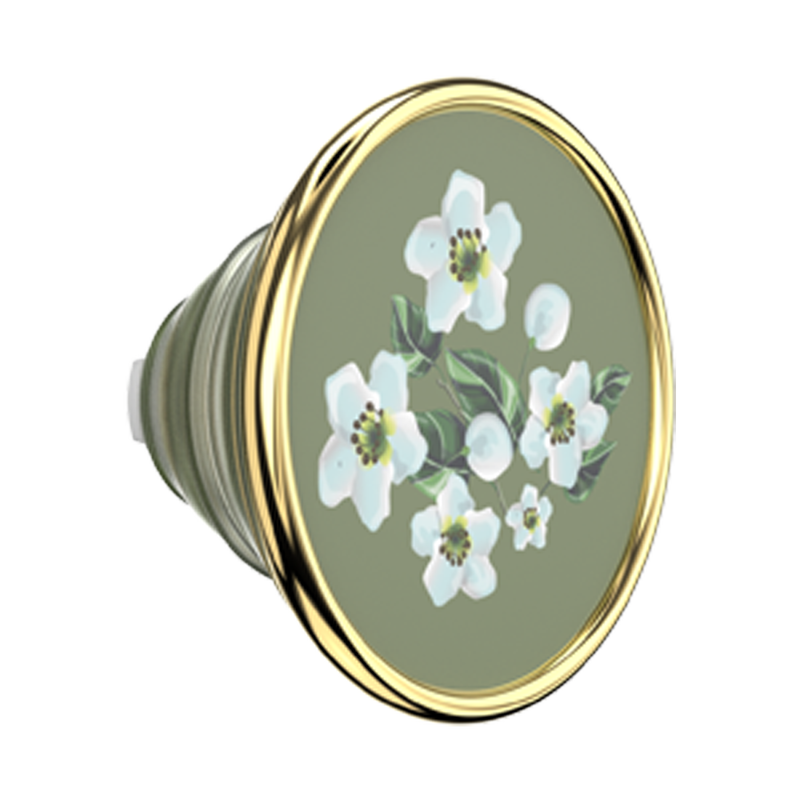 Enamel Floral Relief — PopTop