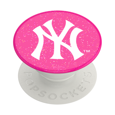 Glitter New York Yankees Pink
