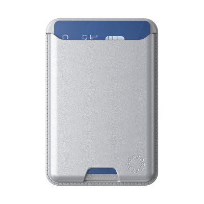 Secondary image for hover Silver — Softgoods PopWallet for MagSafe