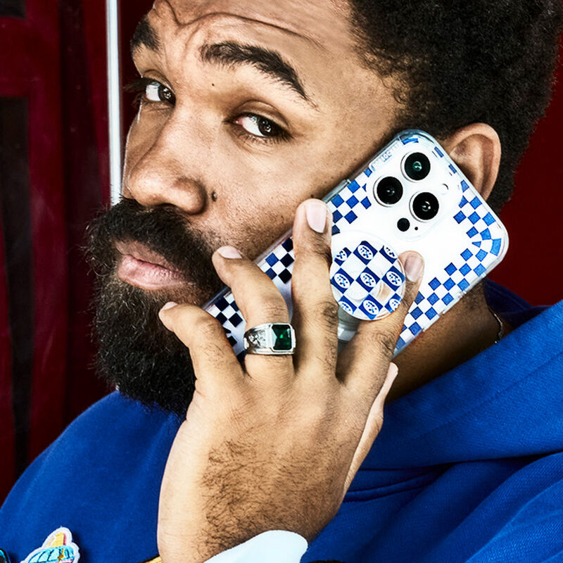 Check Navy — MagSafe PopGrip image number 2