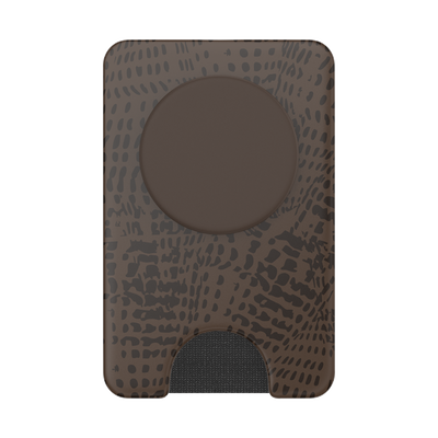 Secondary image for hover Cocoa Umber Petrified — MagSafe PopWallet+
