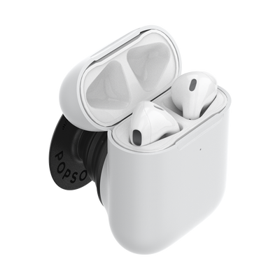 Secondary image for hover PopGrip AirPods Holder White