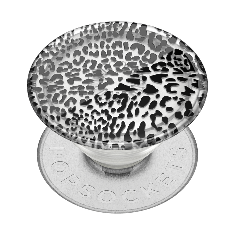 Magsafe Animal Print Popsocket PlantCore Translucent Black Leopard