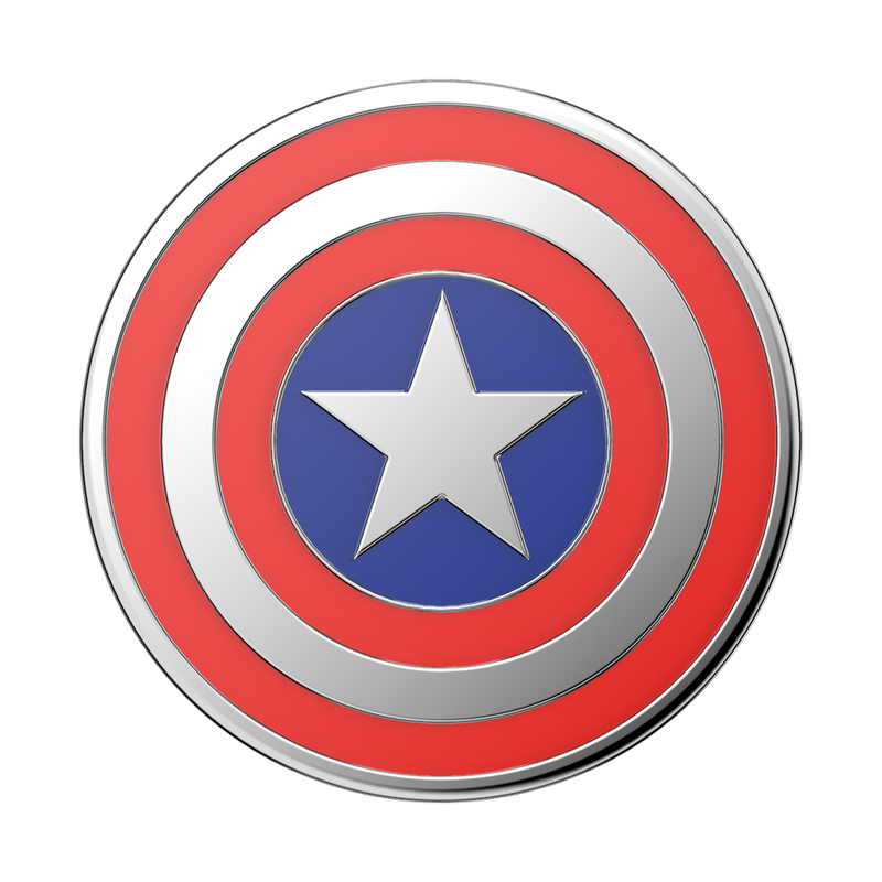 Marvel - Enamel Captain America image number 1