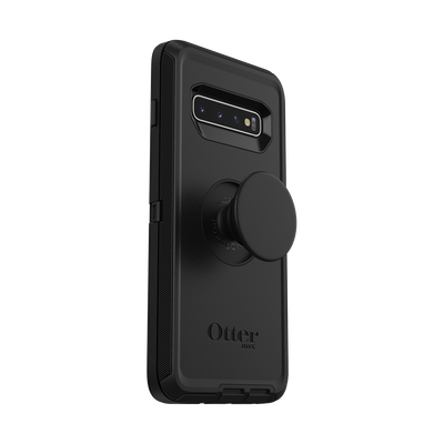 Otter + Pop Black Defender Series Samsung Case