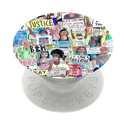 Secondary image for hover Watercolor BLM Protest