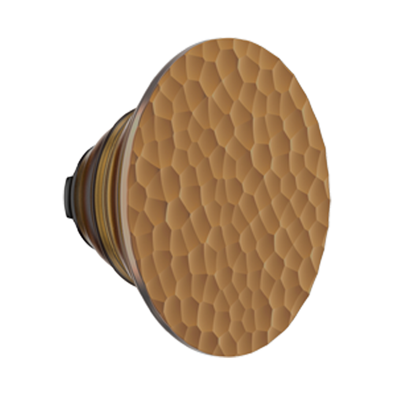 Enamel Hammered Copper Tone — PopTop