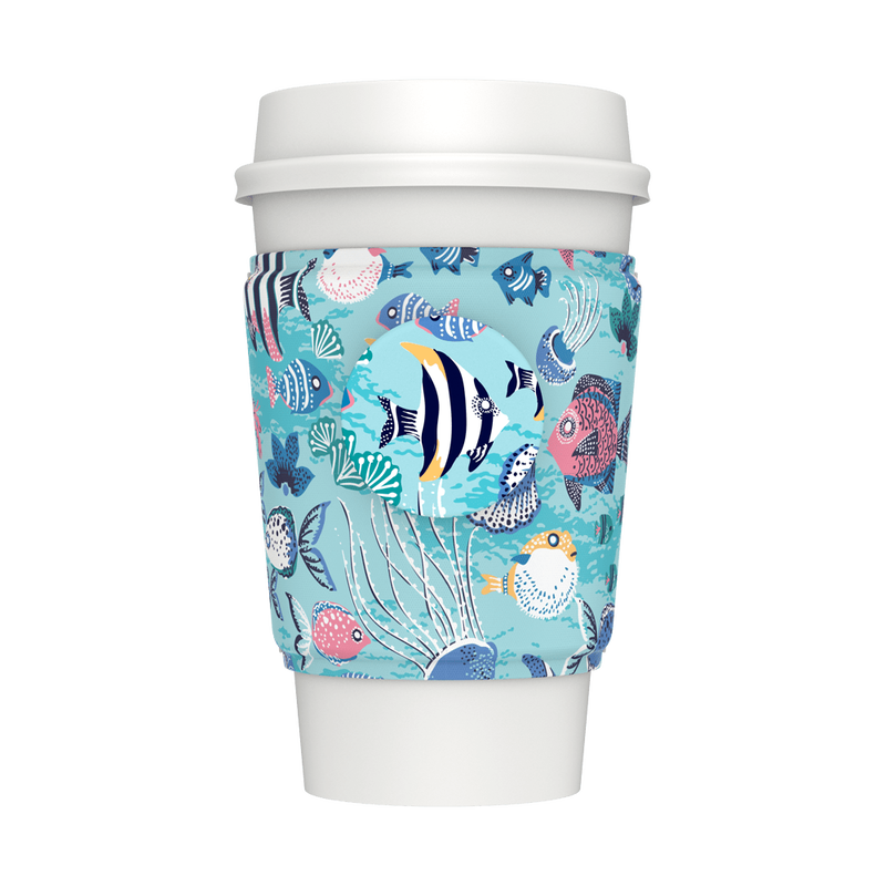 PopThirst Cup Sleeve Lagoon Fish image number 6