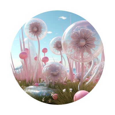 Puffy 3D Flowers
