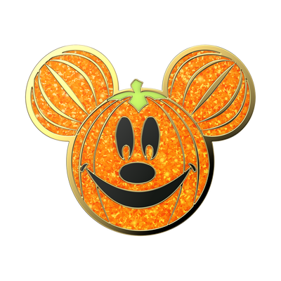 Disney - Enamel Glitter Mickey Pumpkin
