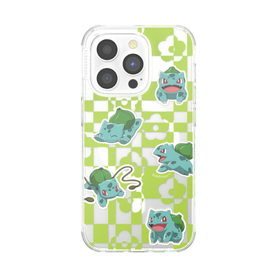 Secondary image for hover Bulbasaur Lime Party — iPhone 14 Pro for MagSafe