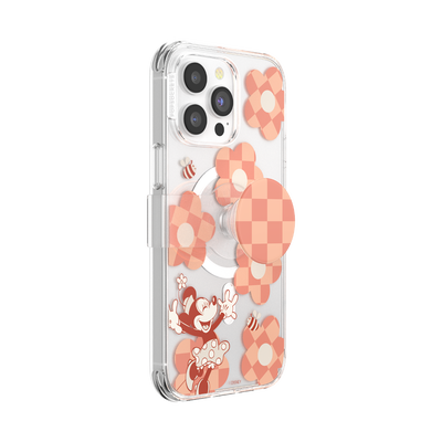 Secondary image for hover Minnie Checkered Flower — iPhone 14 Pro Max for MagSafe