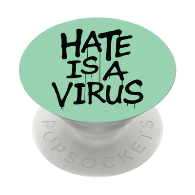 Secondary image for hover Hate is a Virus Green