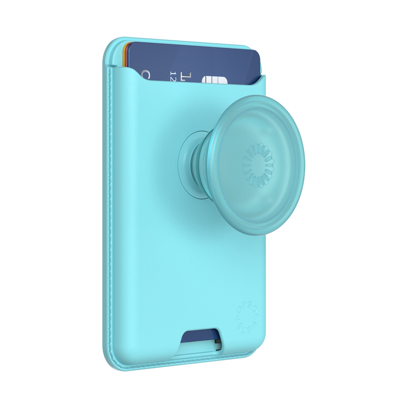 PopWallet+ Pour MagSafe – Porte-cartes Avec Support PopGrip Intégré – Fixation Magnétique Pour IPhone Et Coques Compatibles