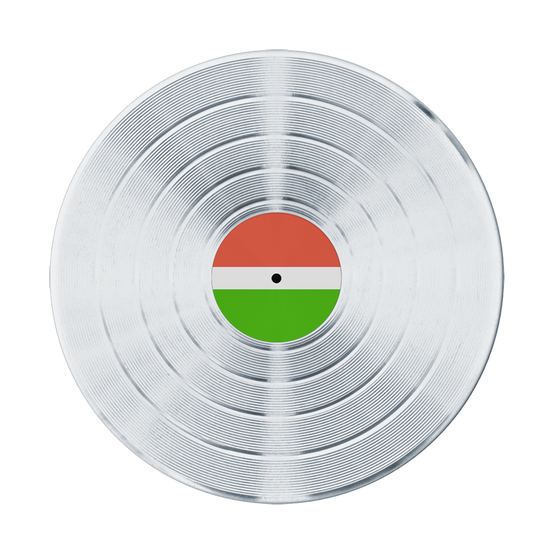 Backspin Aluminum 45rpm Silver — Adhesive PopGrip image number 1